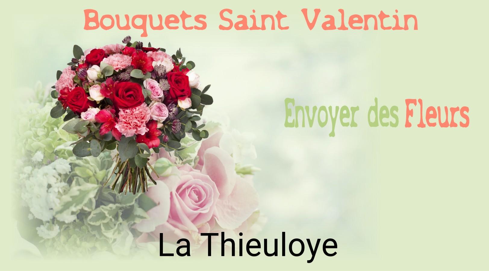 Roses de Saint-Valentin livrées à La Thieuloye